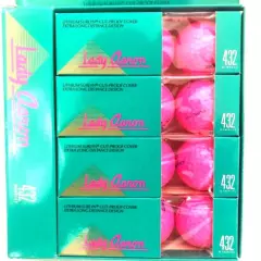 Vintage Golf Balls Lady Aaron One Box of12 Pink Balls New 432 Dimples Made USA 