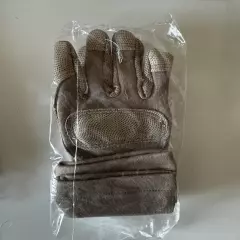 GI Ansell Tan Combat GEC (FROG) Gloves - Raptor Glove Tan SIze Medium 46-409