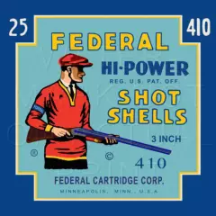 Reproduction Vintage Federal "Hi-Power" Shot Shells Canvas Print