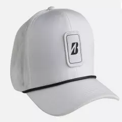 NEW Bridgestone Rope Collection White Adjustable Snapback Golf Hat/Cap