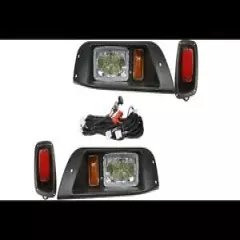 E Z GO GOLF CART PART TXT Golf Cart LED Headlight Tail Light Kit 1994-Up TXT