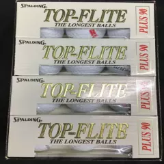 Vintage Oldsmobile 98 Regency Top-Flite Tour Model Plus 90 Golf Balls 1 Dozen