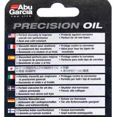 ABU Garcia Precision Oil ABUOIL + 2 ABU Garcia iron-on patches and stickers