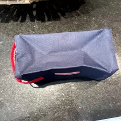 Vineyard Vines Toiletry Cosmetic Bag Canvas Dopp Kit Red White Blue Whale Logo