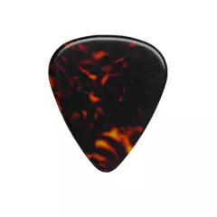 100pcs Blank Heavy 1.2mm Guitar Picks Plectrums Celluloid Brown Tortoise