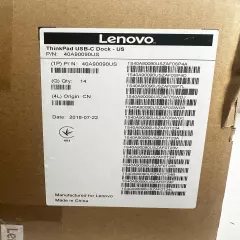 6x New Sealed Lenovo 40A90090US ThinkPad USB-C Dock 90w Laptop Docking Station