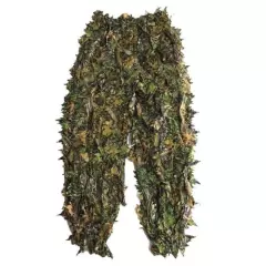 3D Leaf Sniper Woodland Ghillie Suit Camoflage Hunting Clothes With Cap Gloves