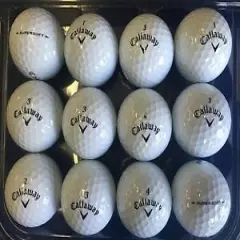 1 DOZEN AAAAA++ CALLAWAY SUPERSOFT MINT GOLF BALLS **FREE SHIPPING**