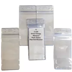 5 Social Security ID Card Holder Protector Sleeves Clear Soft Medicare