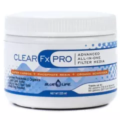 Blue Life Clear FX Pro Filter Media 225ml Advanced All-in-One Aquarium Treatment