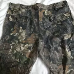 Mossy Oak Hunting Gear Men's Size 38W Color Camo Pockets Heavy Duty Sport Pants