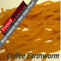 TroutLegend Worm 2.0 Material San Juan Squirmy Wormies 9 Colors Fly Tying