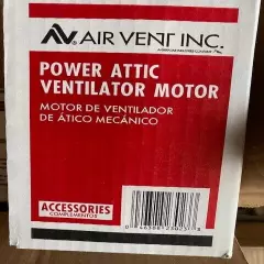 AIR VENT INC 120V 5.0 Diameter Steel Gable Vent Exhaust Fan Motor 1/2” Shaft