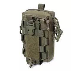 Tactical Molle Bottle Pouch Handbag Shoulder Pack Storage Bags Hiking Outdoor