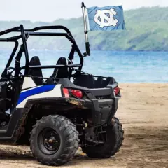 UNC North Carolina Tar Heels Boat and Golf Cart Flag