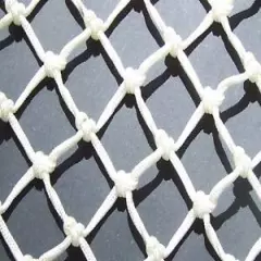 12' X 10' HEAVY DUTY BRAIDED NYLON CARGO LACROSSE HAY NET ( 8 M.M ) 1 1/2" #84