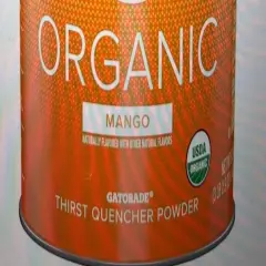 Gatorade G ESSNTL Organic Thirst Quencher Powder, Mango, 50.9Oz Canister (Pack o