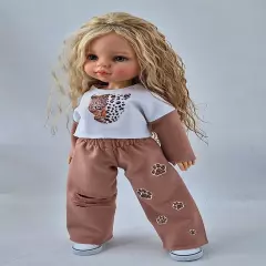 Sport outfit for doll Paola Reina, Clothes for doll, Sweatshirt sweatpants