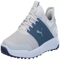 NEW Puma Ignite Elevate Golf Shoes - Feather Gray / Evening - 8