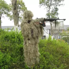 Camouflage Suits Woodland Clothes Adjustable Size Ghillie Suit Sniper Set