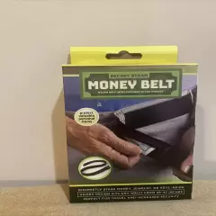 Secret Stash Money Belt Travel Secure Hidden Zipper Pocket Nylon Unisex NonMetal