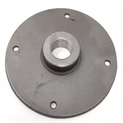 Half inch NPT Industrial Flange for DIY pipe lighting. 4.25" large floor flange