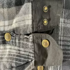 Browning men’s multi-color plaid shirt lined S pocket metal buttons hunting