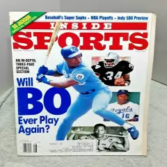 Inside Sports Magazine June 1991 Bo Jackson Royals Raiders 