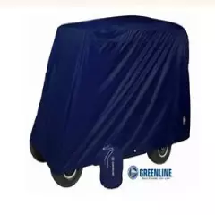 Premium Universal Slip-On 4 Passenger Person Golf Car Cart Cover Navy Blue