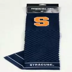 NCAA Syracuse Orange Tri-Fold Embroidered Golf Towel (White Trim)