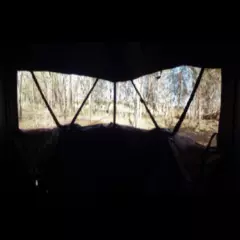 Hunting Ground Blind Turkey Hunter Cover Deer 3 Man Hunt 58X58 Break Up Country