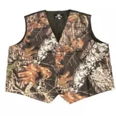 New Mossy Oak Break Up Camo Full Back formal wedding vest w back strap