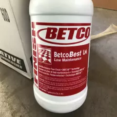 BETCO Betco Best 64404-00 LM Low Maintenance Floor Finish 1 Gal -NIB of 4