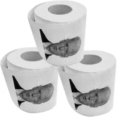 Ｊｏｅ B̮̼͉i̛̥̗den̡ Funny Prank Toilet Roll Paper, Biden 200 Count (Pack of 1) 