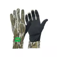 Primos Mossy Oak Bottomland Stretch-fit Camo Gloves #PS6678