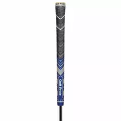 Golf Pride MCC Plus 4 Teams Golf Grips - Std, Navy/Gold