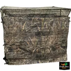 DRAKE WATERFOWL 3 MAN RUN-N-GUN BLIND WITH NO SHADOW DUAL ACTION TOP