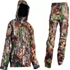 Scent Blocker Outfitter Camo Hunting Suit Jacket & Pants, RTX, Medium