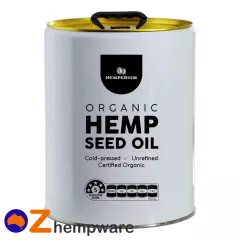 Hemp Seed Oil Australian Certified Organic Cold Pressed Unrefined 20l Bulk Fresh