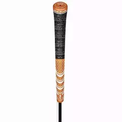 Golf Pride MCC Multi Compound Teams Golf Grip (Dark Orange/White)