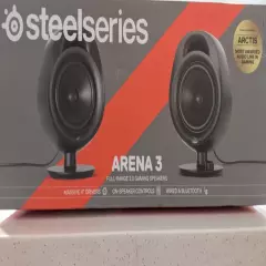 Award Winning SteelSeries Arena 3 BT Speakers w/Polished 4" Drivers (2-Piece) 