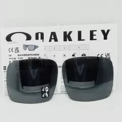 Oakley CRANKSHAFT replacement BLACK IRIDIUM POLARIZED sunglasses LENSES New OEM