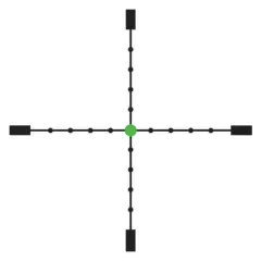 Trijicon TR26-C-200110 2.5-12.5x42 MIL-Dot Crosshair w/ Green Dot RifleScope