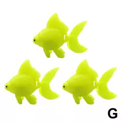 Fish Tank Aquascape Will Simulate Swimming Plastic Fish 3pcs Model NEW~