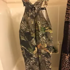 Redhead Youth Suspender Overalls Bibs Camo Hunting Woods Winter Fall Sz L