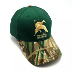 CALIFORNIA WATERFOWL Marin County hat green adjustable cap 25th Anniversary