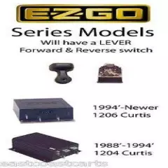 EZGO Series Golf Cart # 2 Gauge 600 volt Cable Set 