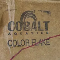 Cobalt aquatics Color flakes Tropical fish food 22 lbs