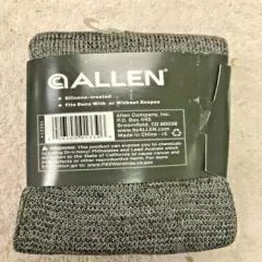 Gun Sock Knit Allen Fits Most Guns Up To 52" In Length, Grey, Silicone Treated