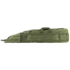 NCSTAR Drag Bag, 45" Rifle Case 45” L X 10” H X 4” D Nylon Green CVDB2912G